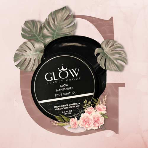 GLOW Manetainer Edge Control w Brush - Glow Beauty Group